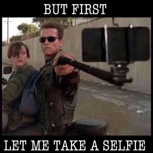 but first let me take a selfie meme